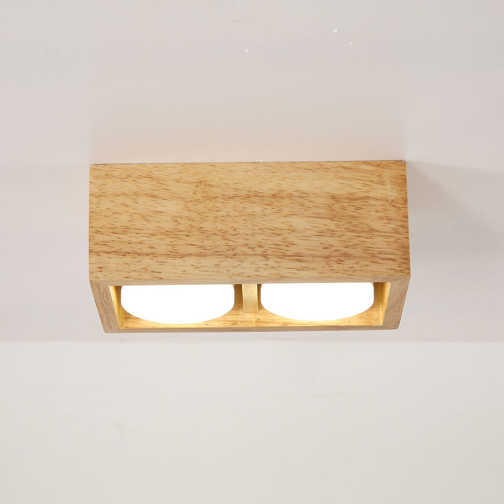 Cobra Wood Ceiling Light