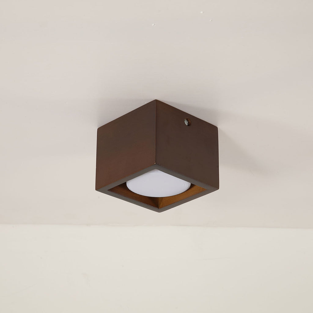 Cobra Wood Ceiling Light