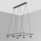 Cupolina Chandelier ∅ 47.2″ x H 5.1’’ / Black / Warm Light Chandelier