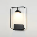 Cupolina Wall Lamp ∅ 12.2″ x H 17.7″ / Black / Warm Light Wall lamp