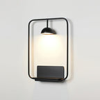 Cupolina Wall Lamp ∅ 12.2″ x H 17.7″ / Black / Warm Light Wall lamp