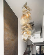 Cattail Leaf Chandelier Chandelier