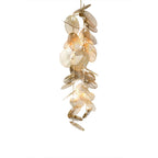 Cattail Leaf Chandelier ∅ 31.5″ x H 98.4″ / Dia 80cm x H 250cm / Gold Chandelier
