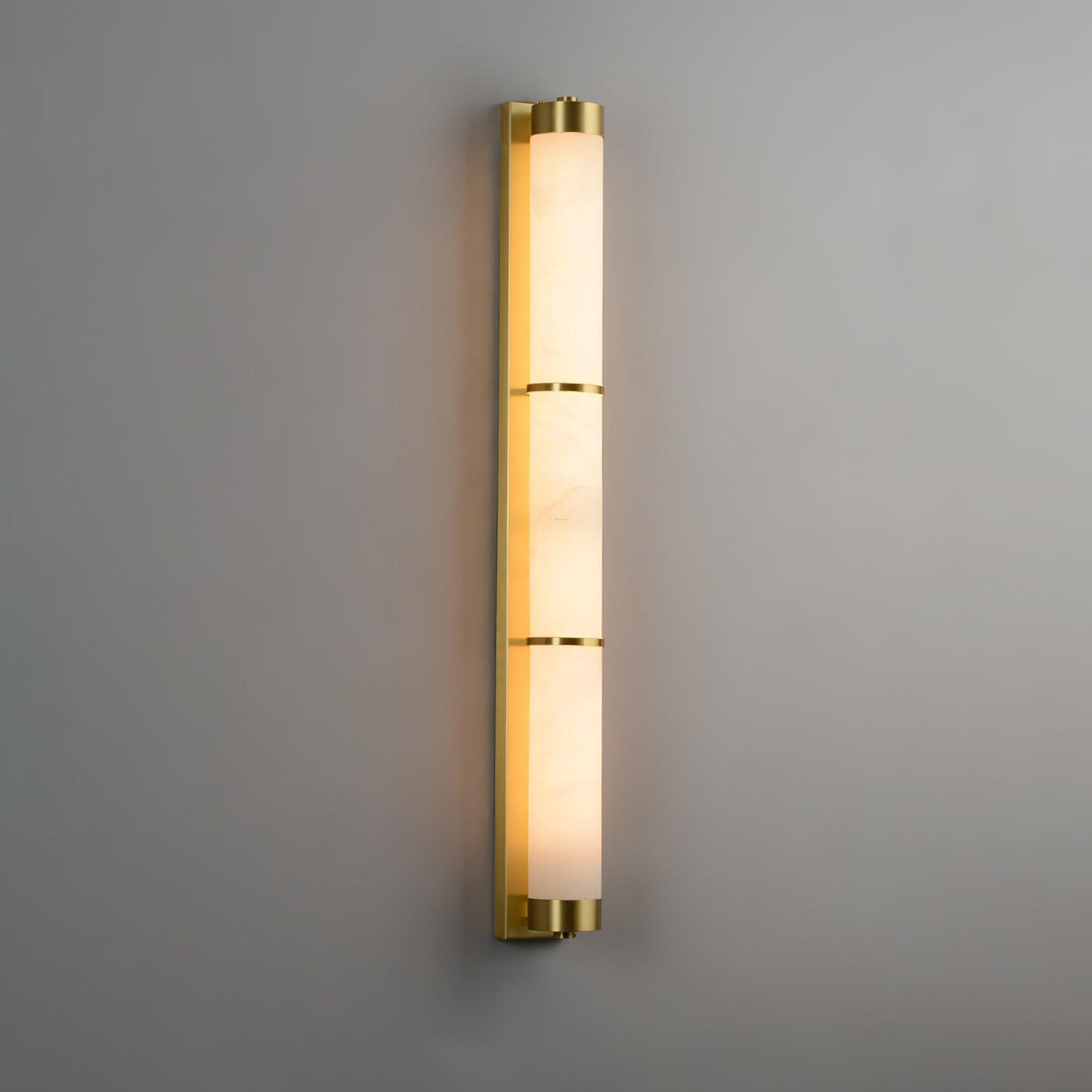 Cylindra Alabaster Brass Wall Light Wall lamp