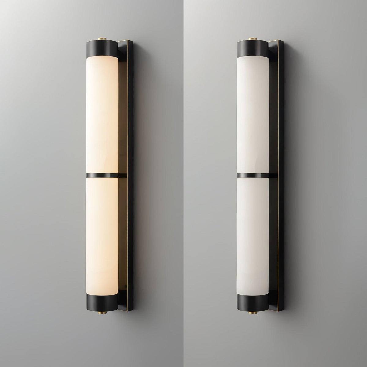 Cylindra Alabaster Brass Wall Light Wall lamp