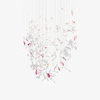Flying Glass Feather Chandelier Chandelier