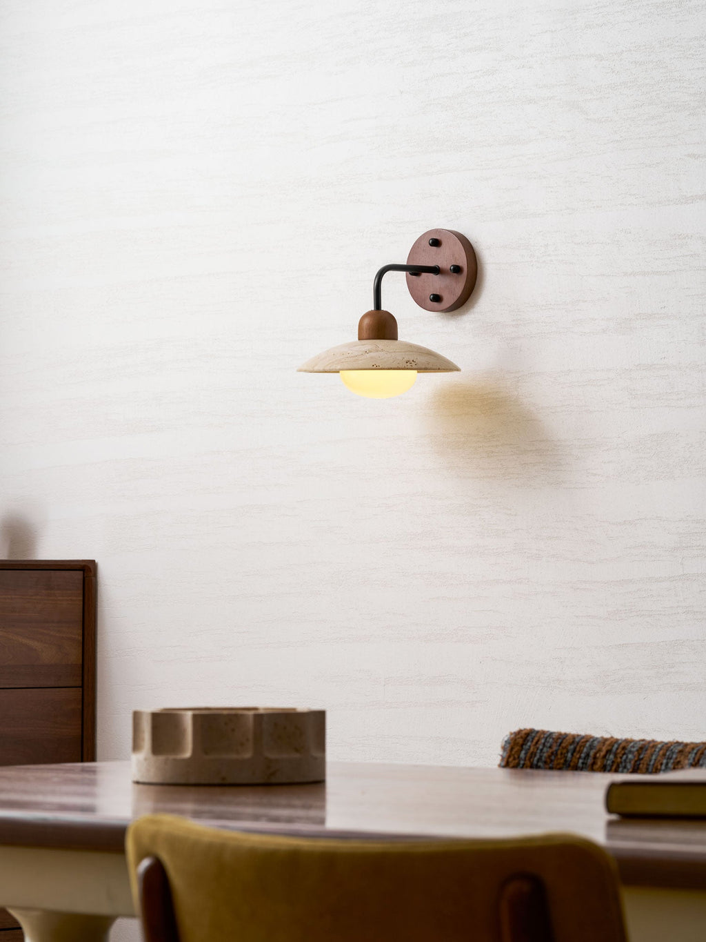 Dome Arm Wall Lamp