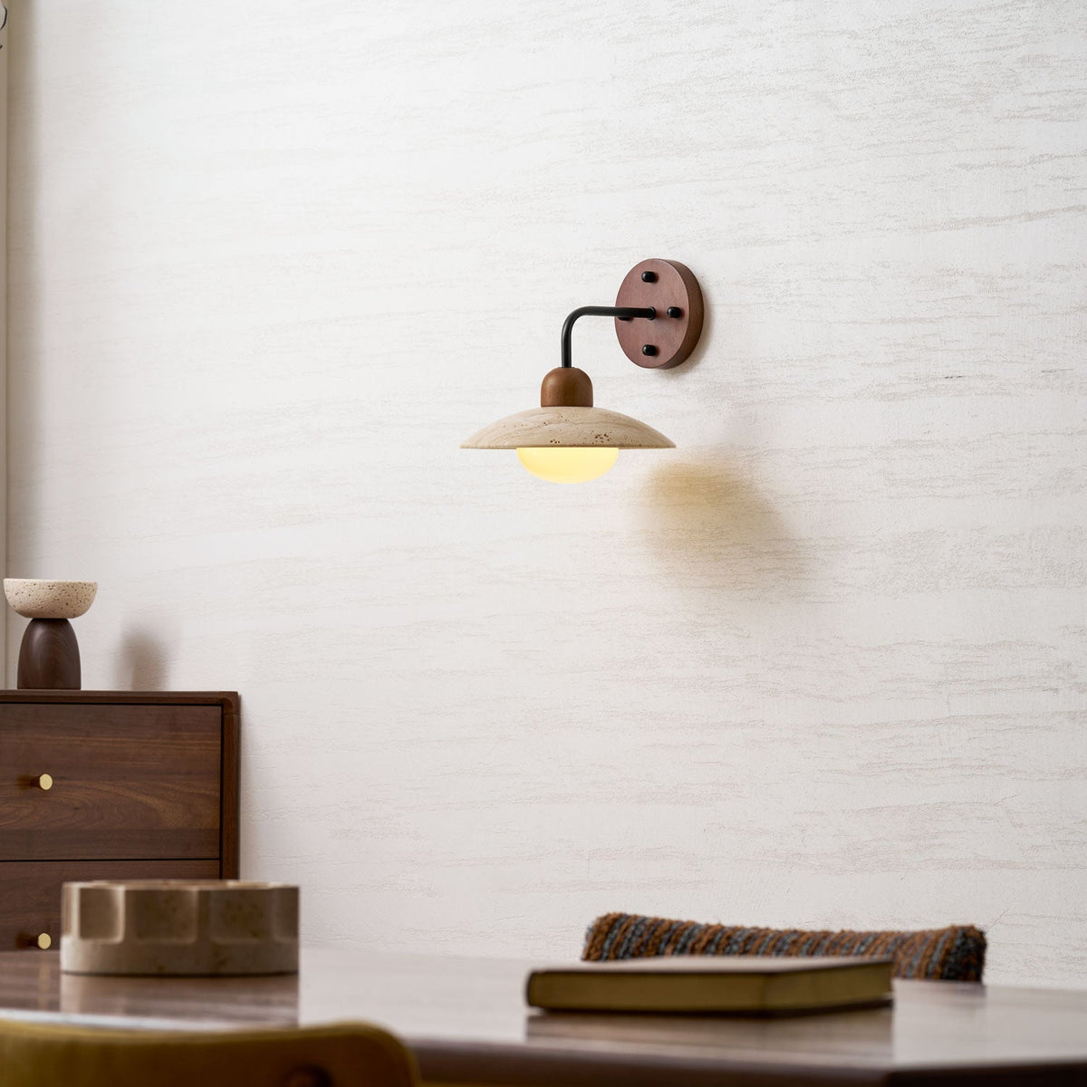 Dome Arm Wall Lamp