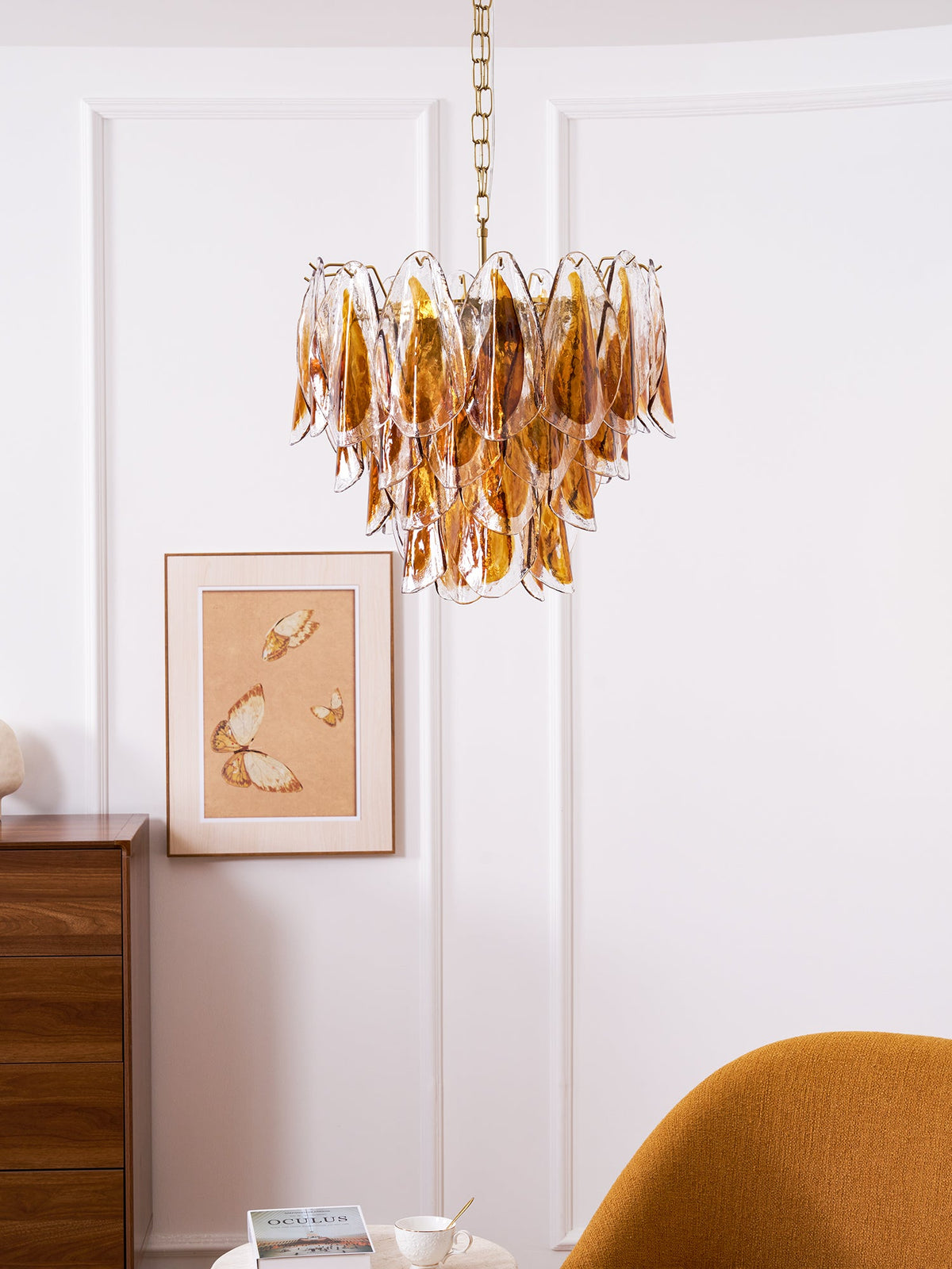 Solviva Glass Chandelier