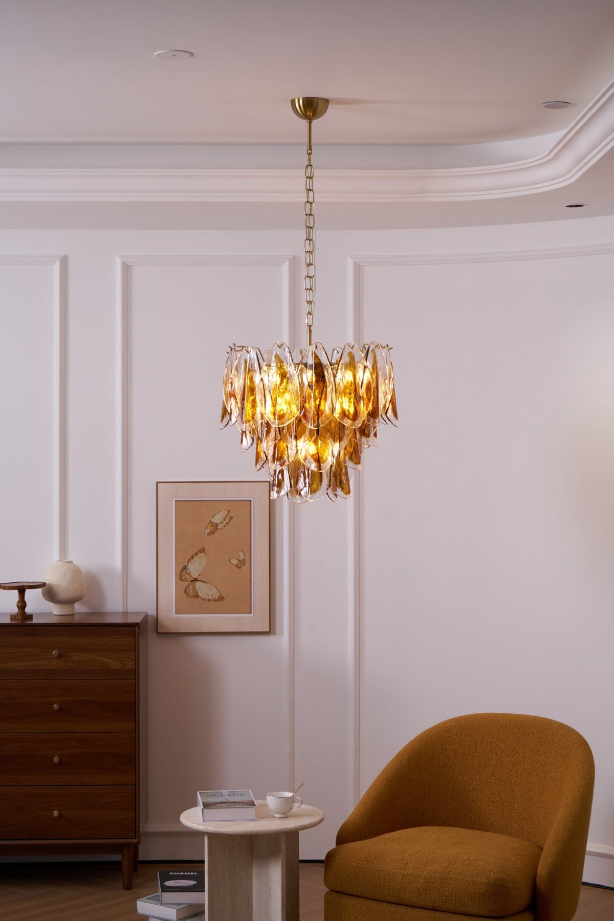 Solviva Glass Chandelier