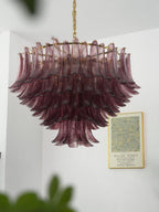 Amethyst Bloom Chandelier