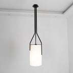 Thorne Linen Cylinder Chandelier
