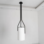 Thorne Linen Cylinder Chandelier