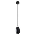 Dawn Pendant Light ∅ 2.6″ x H 5.5″ / Dia 6.5cm x H 14cm / Black / Warm Light Pendant light