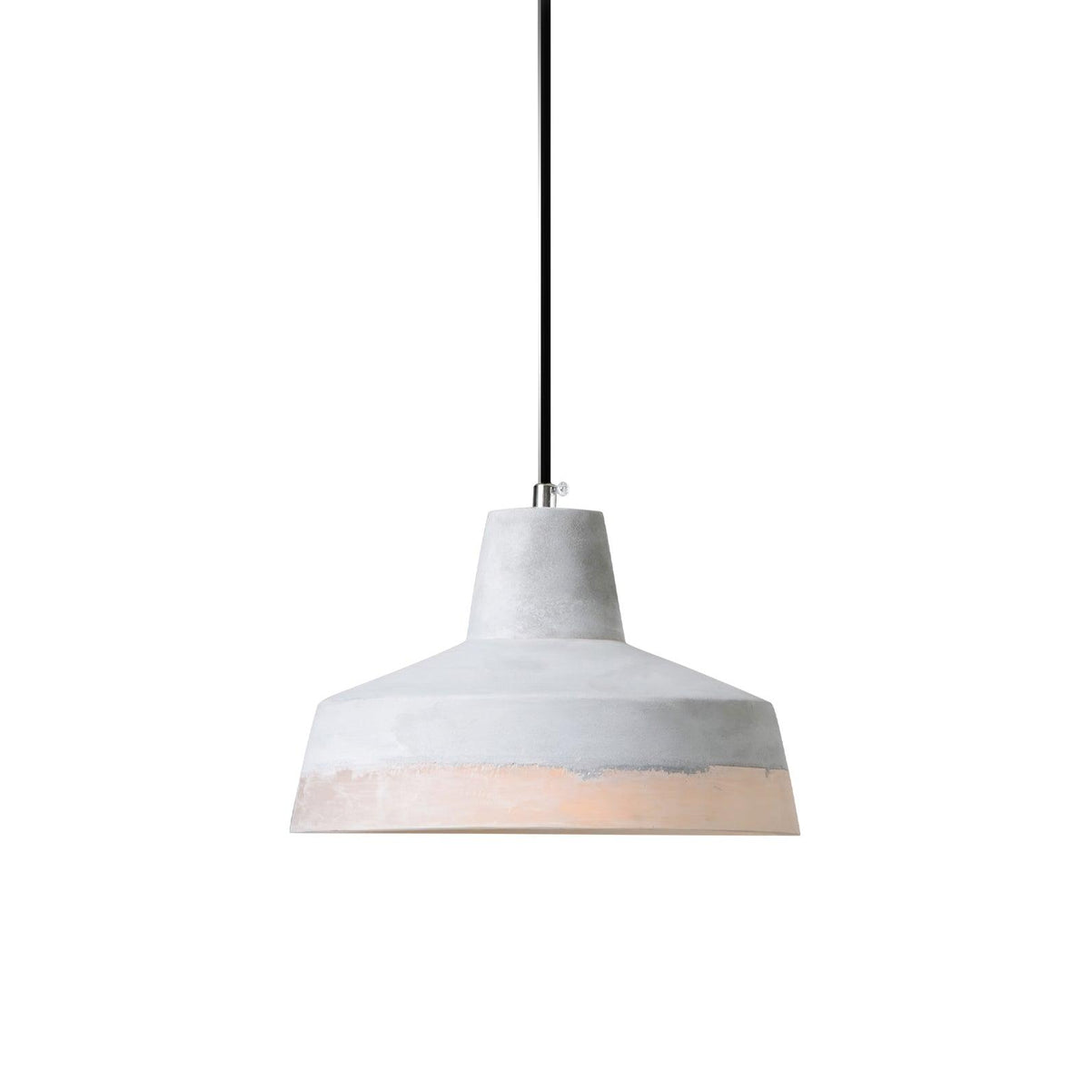 Delia Cement Pendant Light ∅ 10.2″ x H 5.9″ / Dia 26cm x H 15cm / Light grey Pendant light