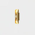 Diamonds Brass Wall Lamp ∅ 2.2″ x H 9.1″ / Dia 5.5cm x H 23cm / Brass Wall lamp