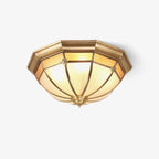 Dome Brass Flush Ceiling Lamp Ceiling lamp