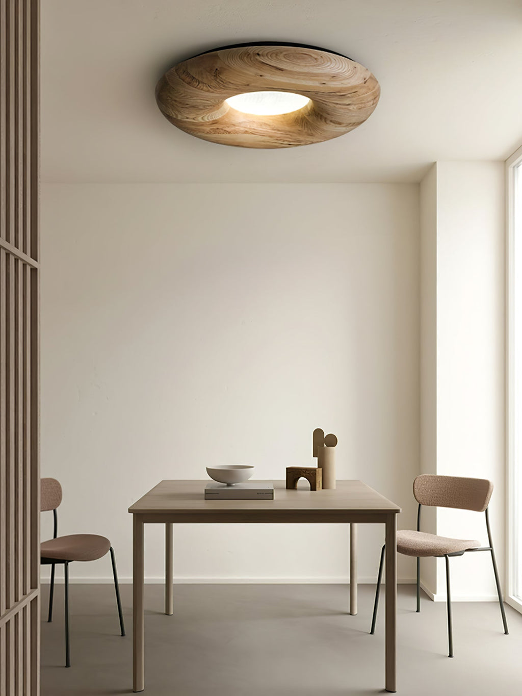 Donut Wood Ceiling Light Ceiling lamp