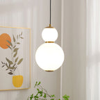 Double Globe Pendant Lamp Pendant light