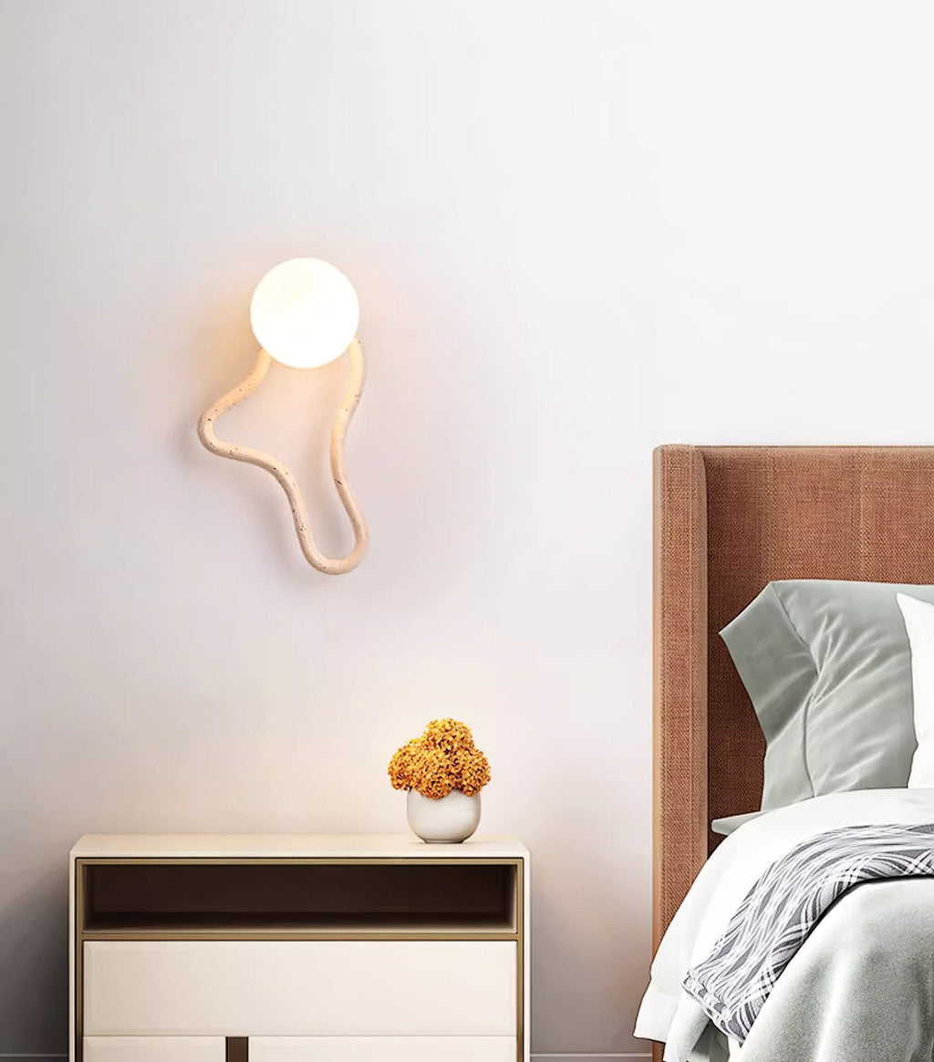 Driftform Travertine Wall Sconce