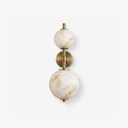 Duet Alabaster Wall Sconce