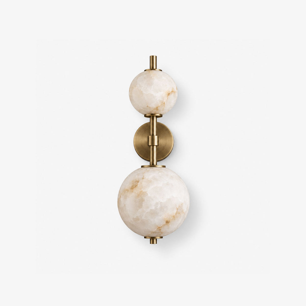 Duet Alabaster Wall Sconce