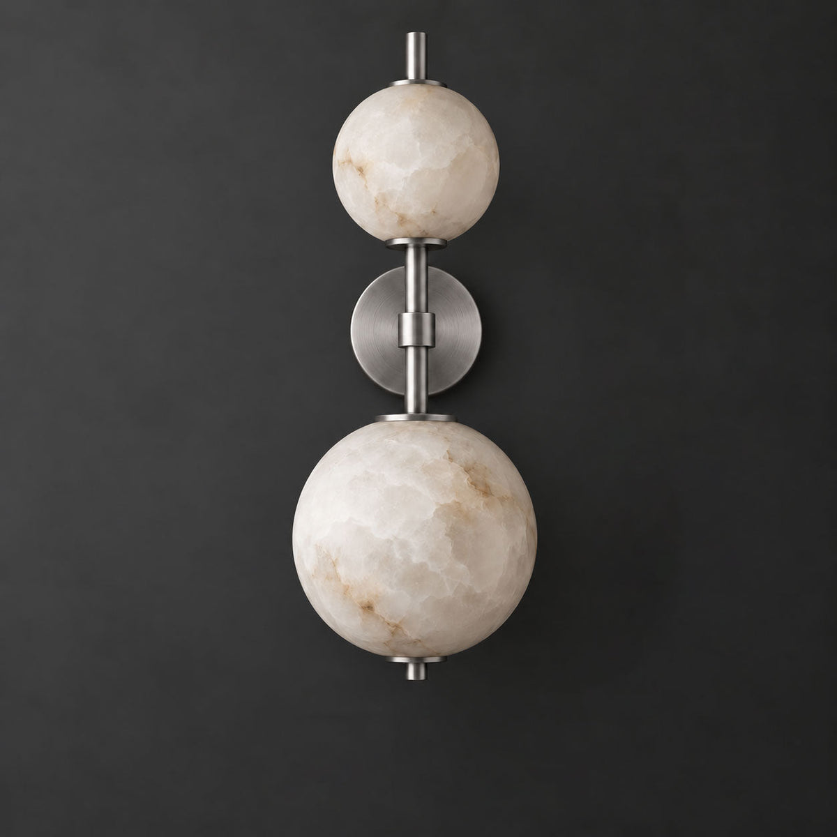 Duet Alabaster Wall Sconce