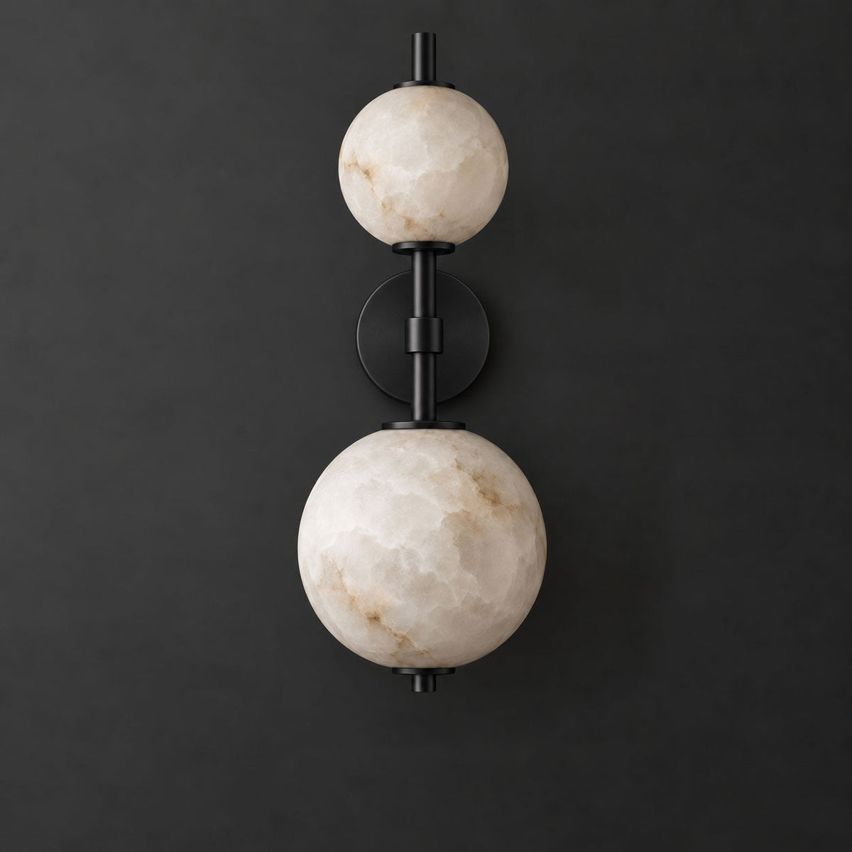 Duet Alabaster Wall Sconce
