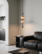 Duo Alabaster Pendant Lamp