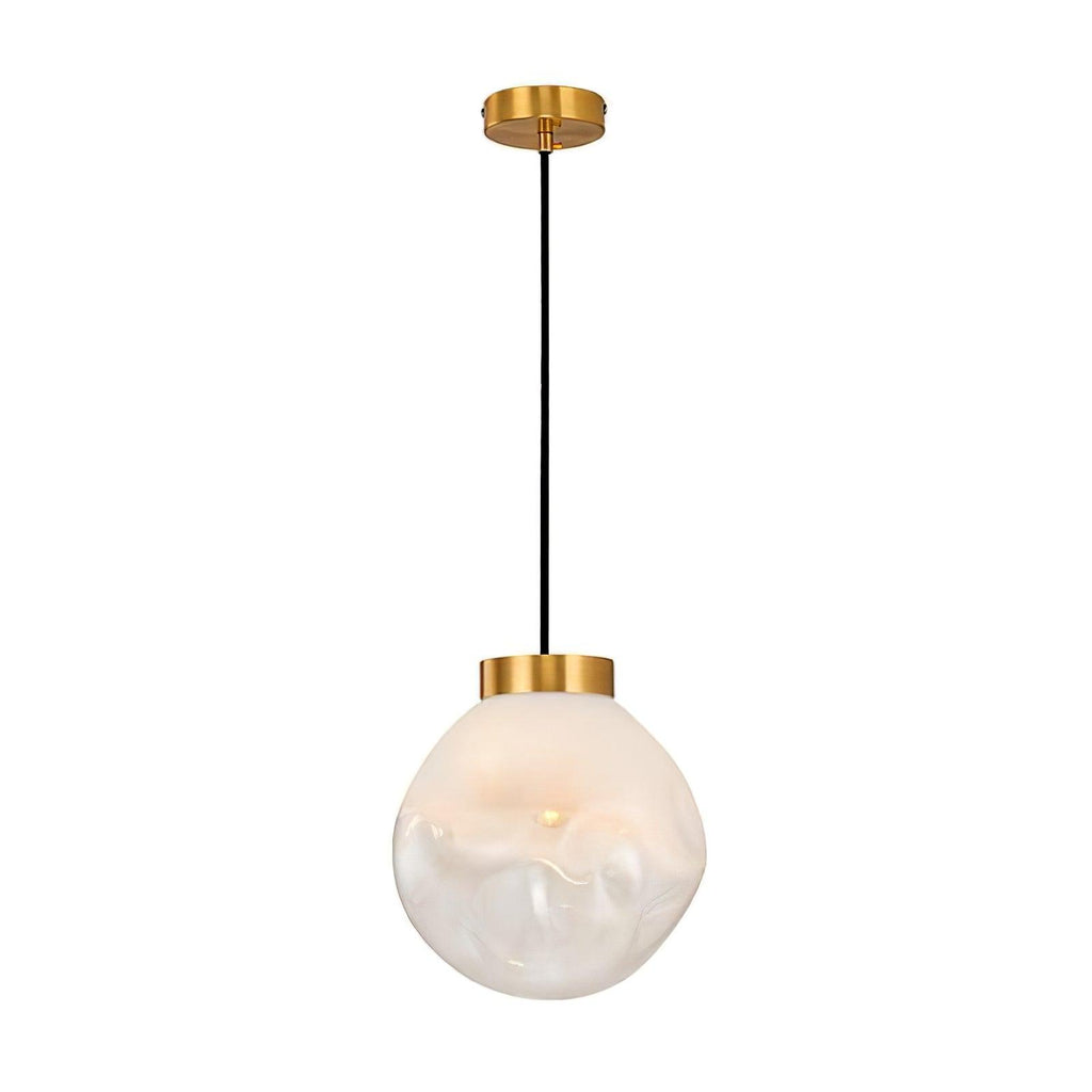 Ecar Peandant Lamp ∅ 7.8″ x H 7.8″ / Dia 20cm x H 20cm / Gold Pendant light