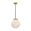 Ecar Peandant Lamp ∅ 7.8″ x H 7.8″ / Dia 20cm x H 20cm / Gold Pendant light