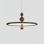Disc & Bead Pendant Light