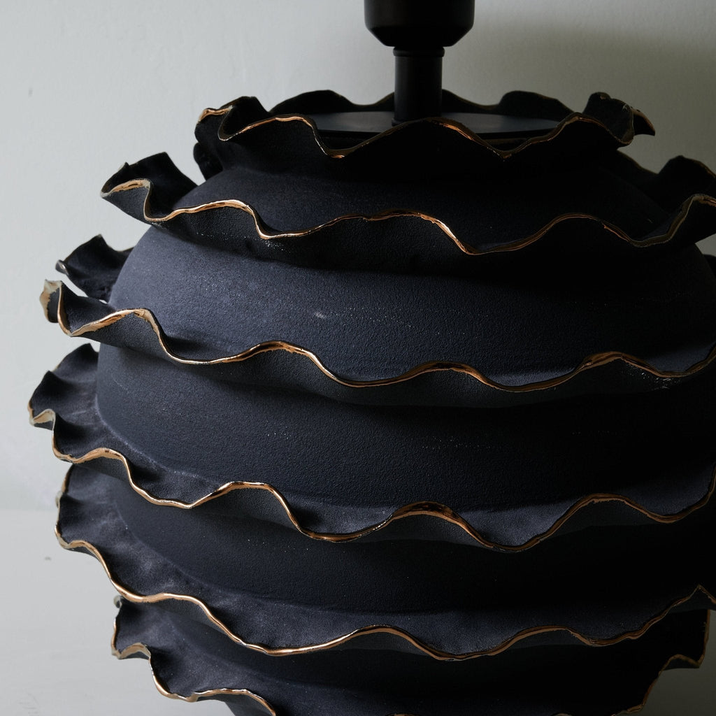 Eclipse Ruffle Table Lamp