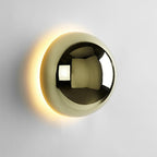 Aurum Sphere Wall Sconce ? 6.3″ x H 6.3″ / Dia 16cm x H 16cm / Gold / Warm Light Wall lamp