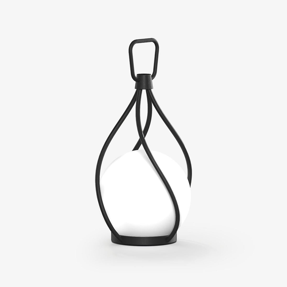 Crescent Orb Lantern Rechargeable Table lamp