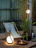 Crescent Orb Lantern Rechargeable Table lamp