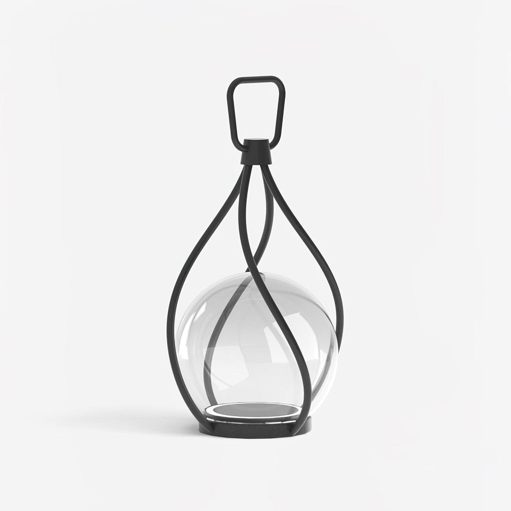 Crescent Orb Lantern Rechargeable Table lamp