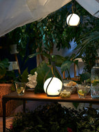 Crescent Orb Lantern Rechargeable Table lamp