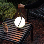 Crescent Orb Lantern Rechargeable Table lamp