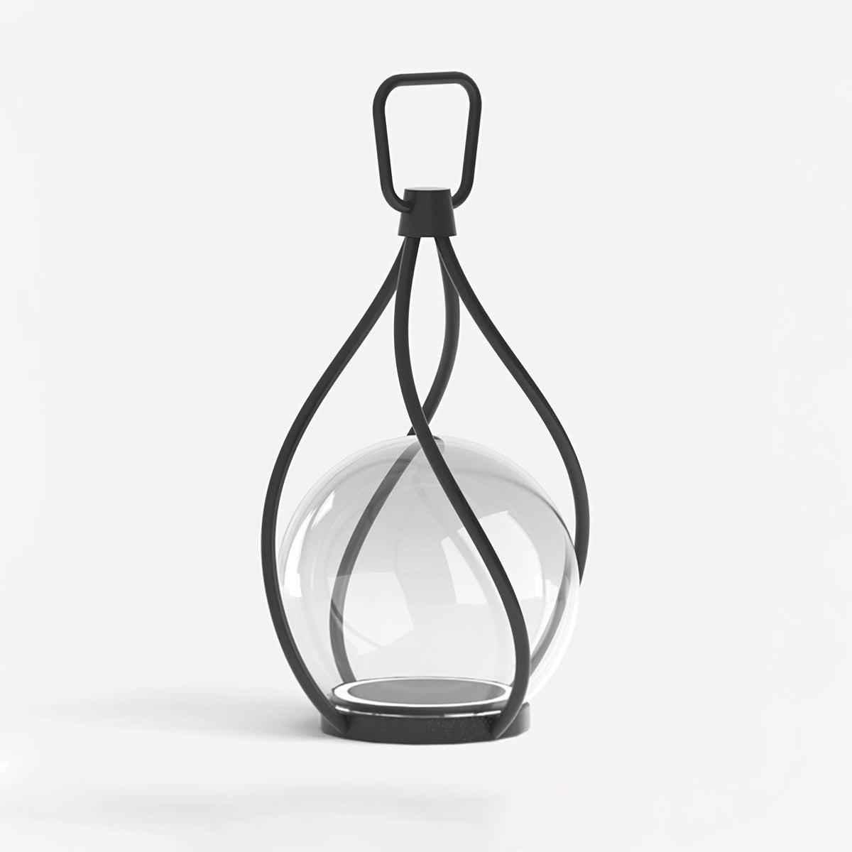 Crescent Orb Lantern Rechargeable Table lamp