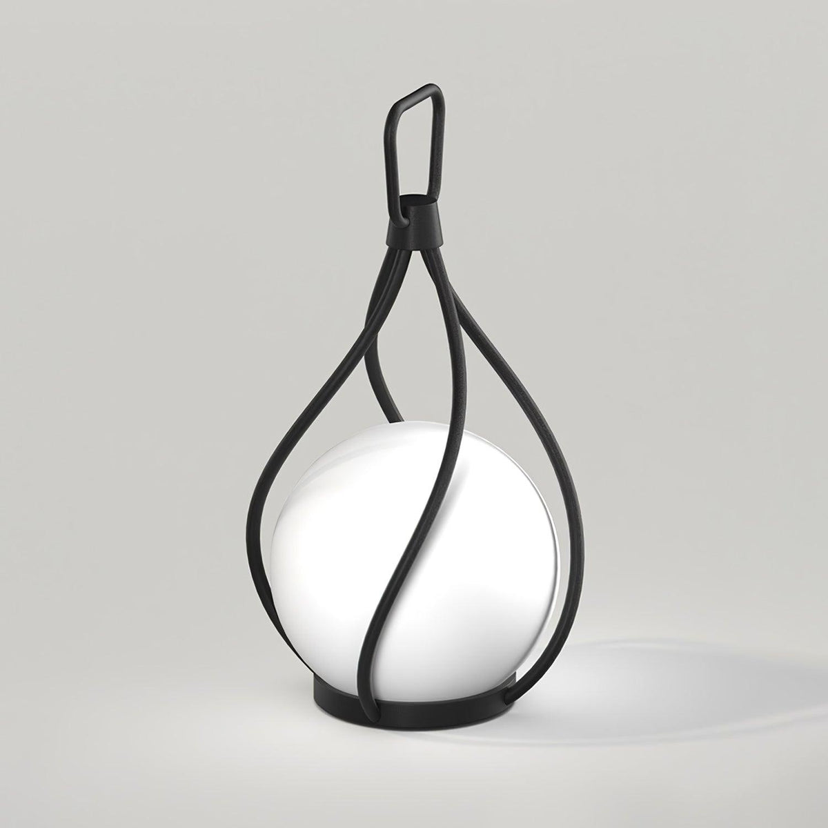 Crescent Orb Lantern Rechargeable Table lamp