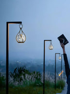 Crescent Orb Lantern Rechargeable Table lamp