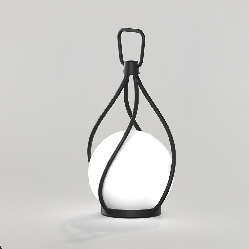 Crescent Orb Lantern Rechargeable Table lamp