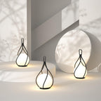 Crescent Orb Lantern Rechargeable Table lamp