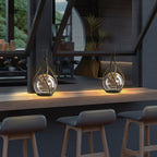 Crescent Orb Lantern Rechargeable Table lamp