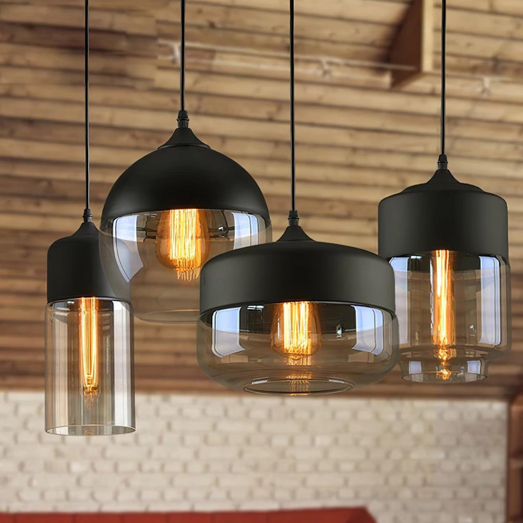 Crescent Quartet Pendant Lamp