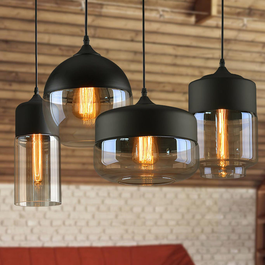 Crescent Quartet Pendant Lamp