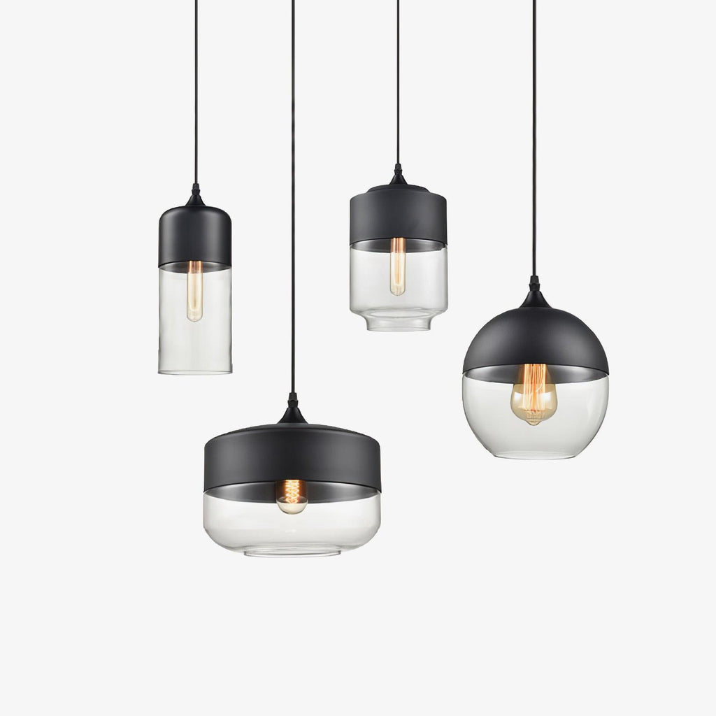 Crescent Quartet Pendant Lamp