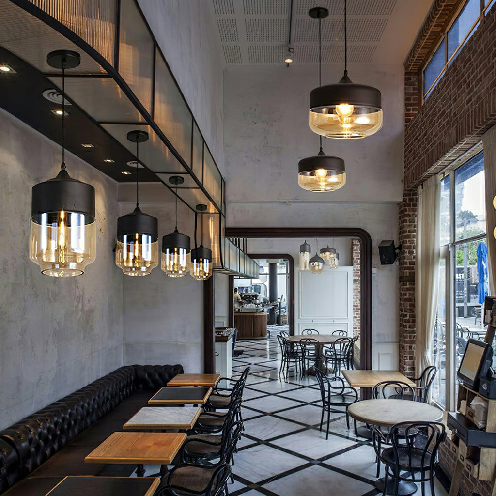 Crescent Quartet Pendant Lamp