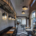 Crescent Quartet Pendant Lamp